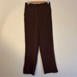 Babaton Brown High Waisted Trousers